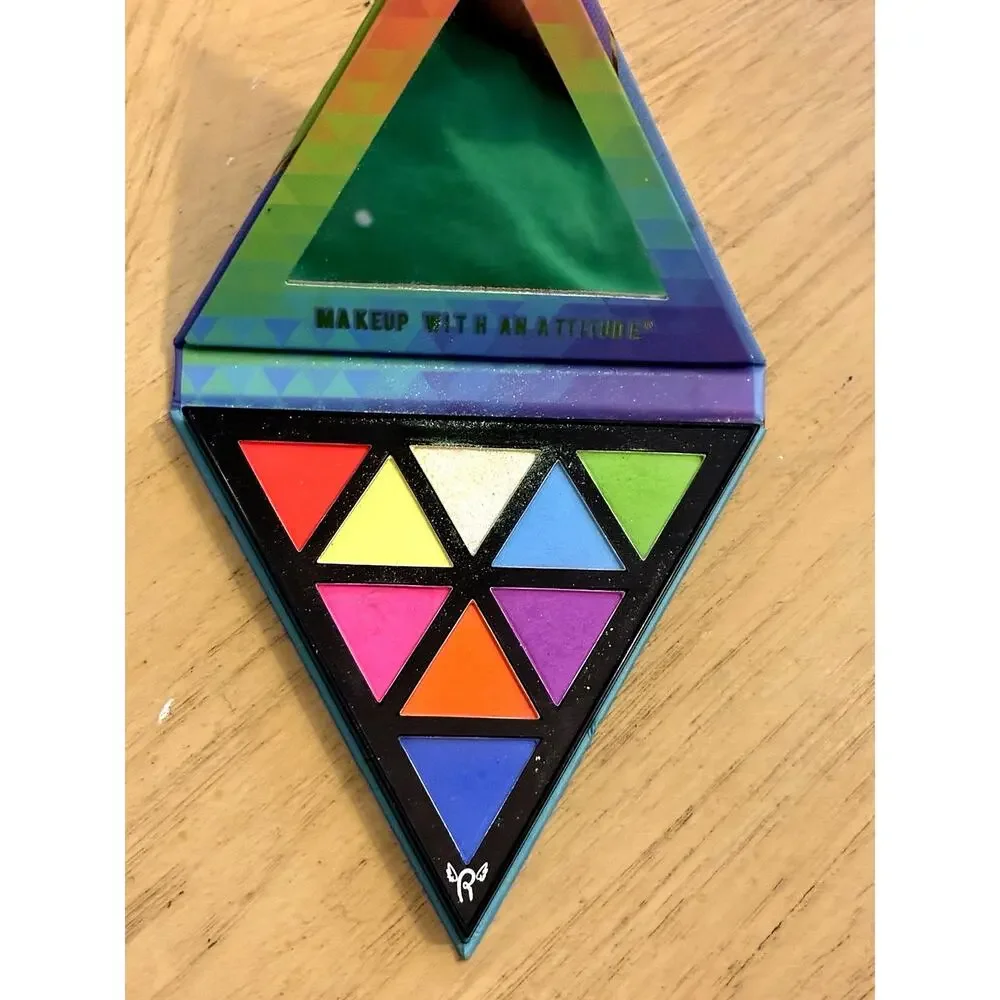 Rude Cosmetics The 70's Palette Wild Vibe eyeshadow palette Retro Colorful Disco